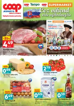 COOP Jednota leták platný od 01.05.2026
