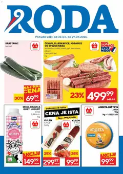 Roda katalog - pregled Roda kataloga - važi od 23.04.2026