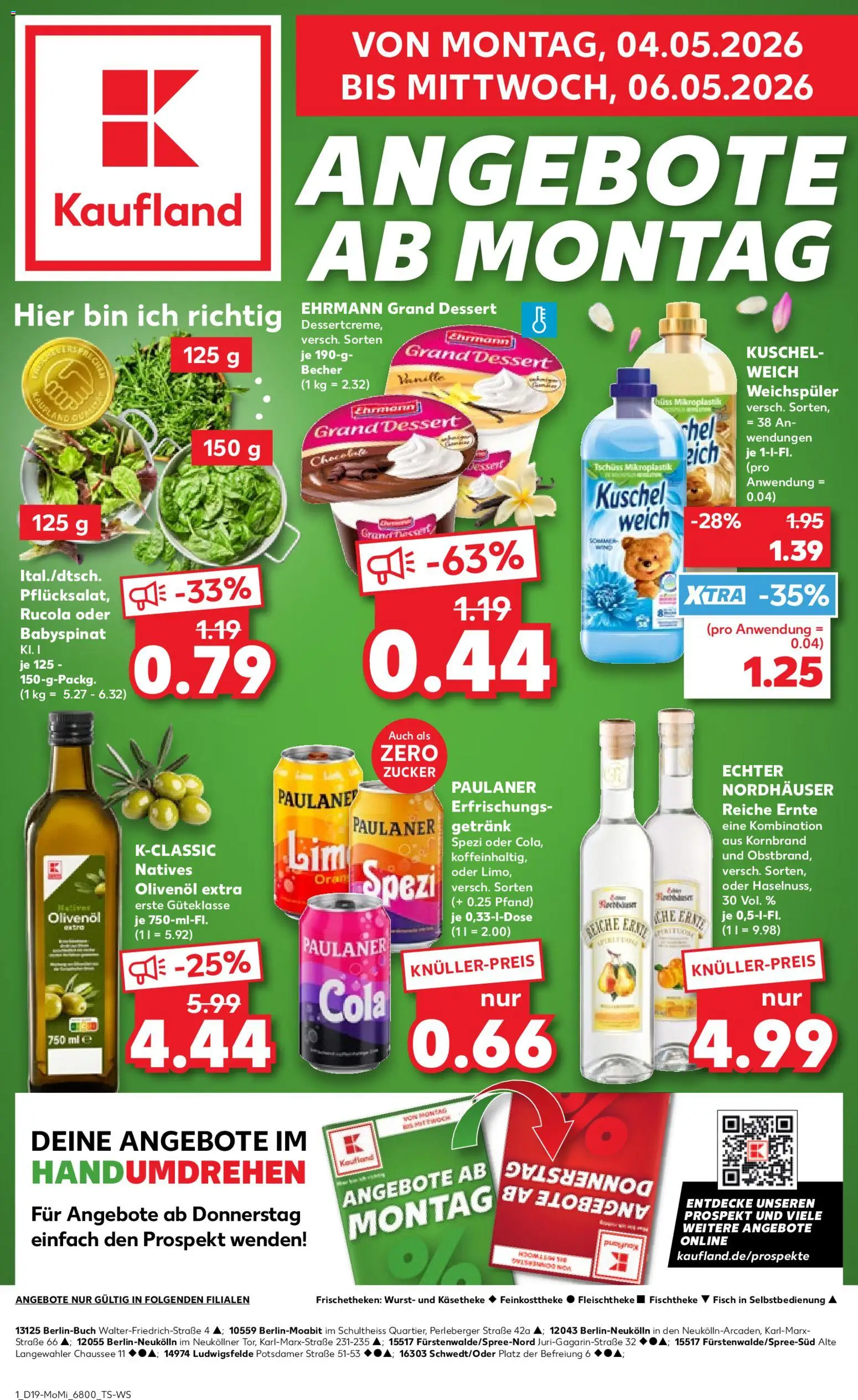 Kaufland Prospekt – gültig ab 04.05.2026 | Seite: 1