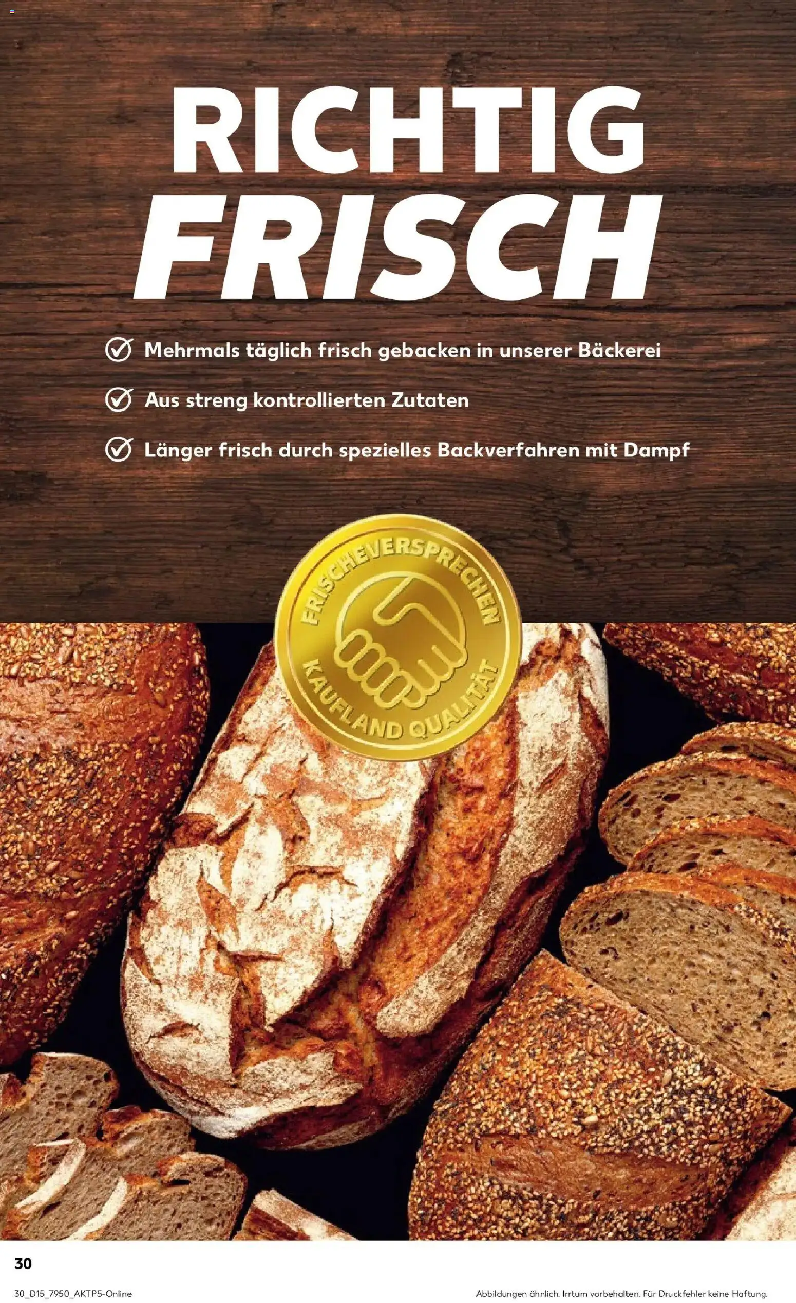 Kaufland Prospekt Leer (Ostfriesland)	 – gültig ab 08.04.2026 | Seite: 30 | Produkte: Bäckerei