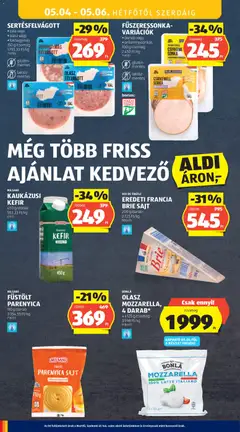 Aldi akciós újság - amely érvényes a következő dátumtól: 30.04.2026 | Oldal: 34