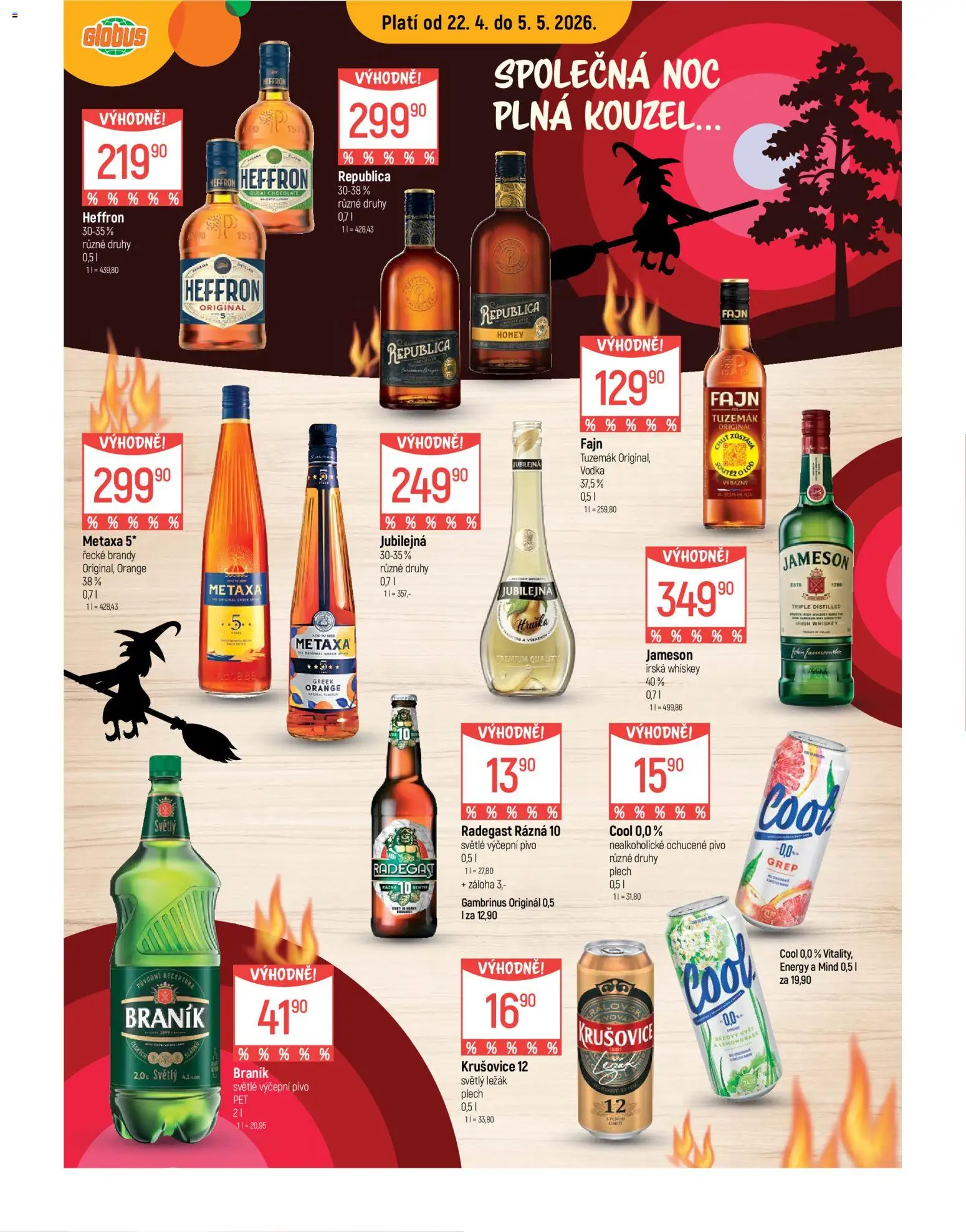 Globus leták - Ostrava od 22.04.2026 | Strana: 3 | Produkty: Grep, Braník, Krušovice, Krušovice 12