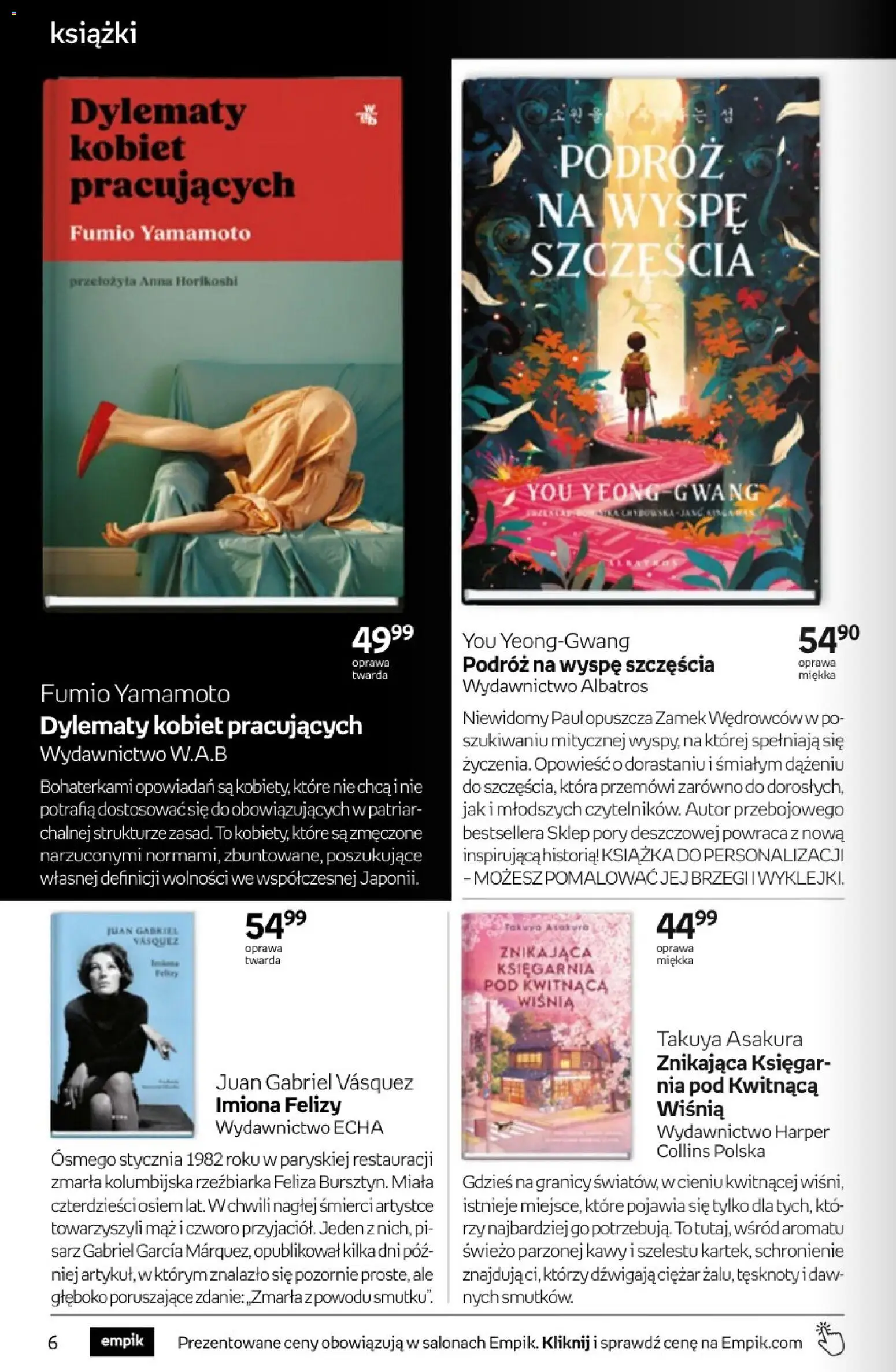 Empik promocje od 11.03.2026 | Strona: 6 | Produkty: Książki