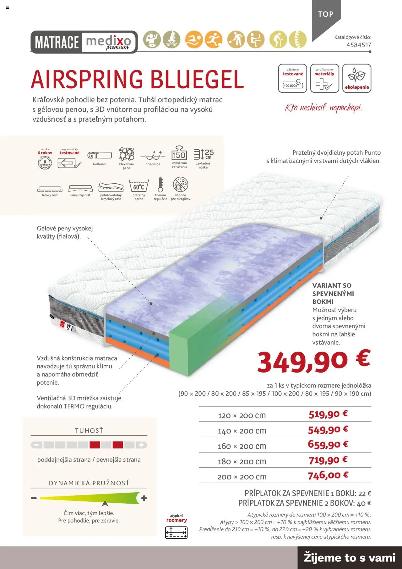 Nové ASKO nábytok akcie – leták je platný od 05.06.2025 | Strana: 39 | Produkty: Matrace, Matrac, Rošt