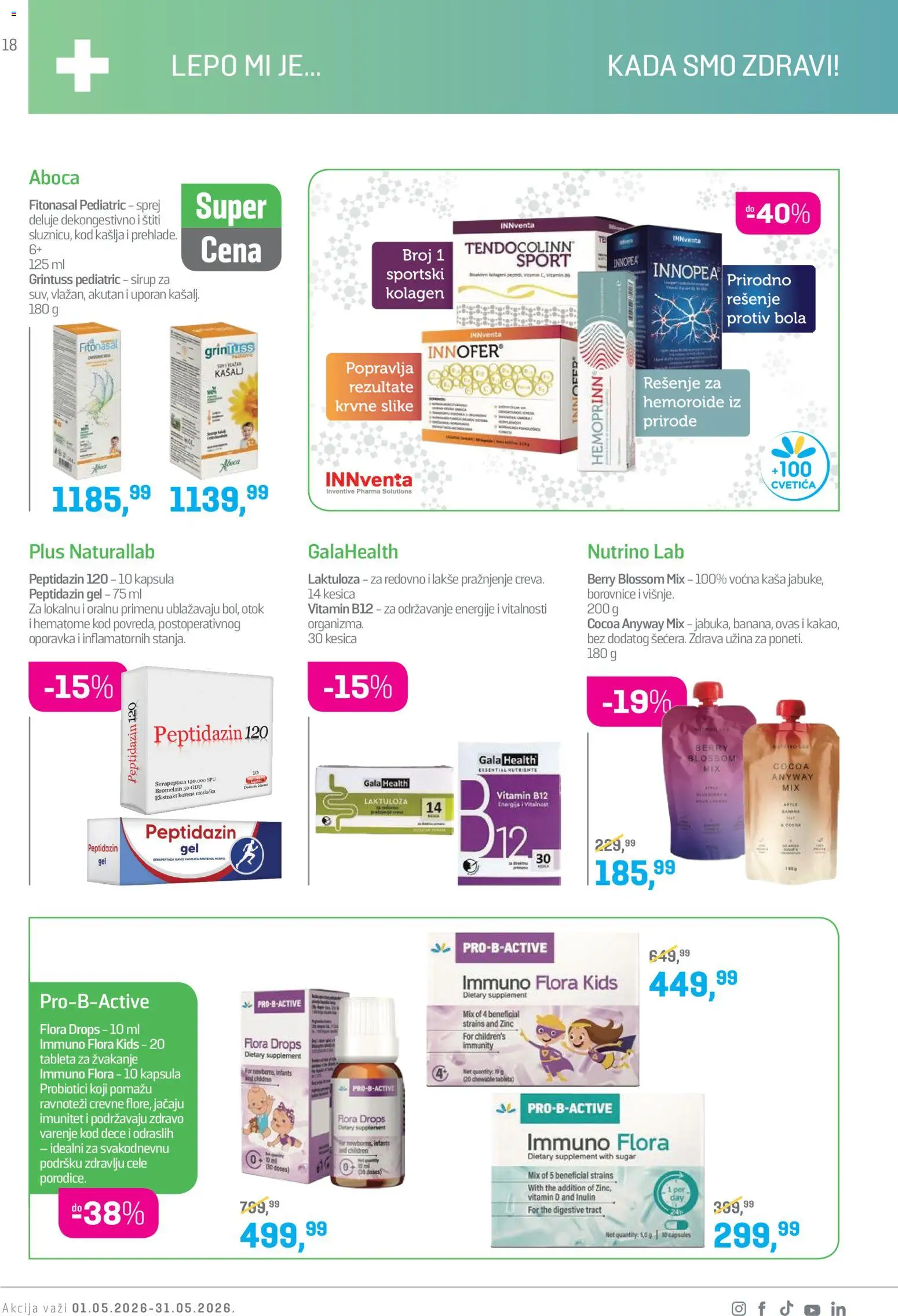 🔔  Lilly drogerie katalog od 01.05.2026 🎉 Novi akcijski katalog! | Srbija