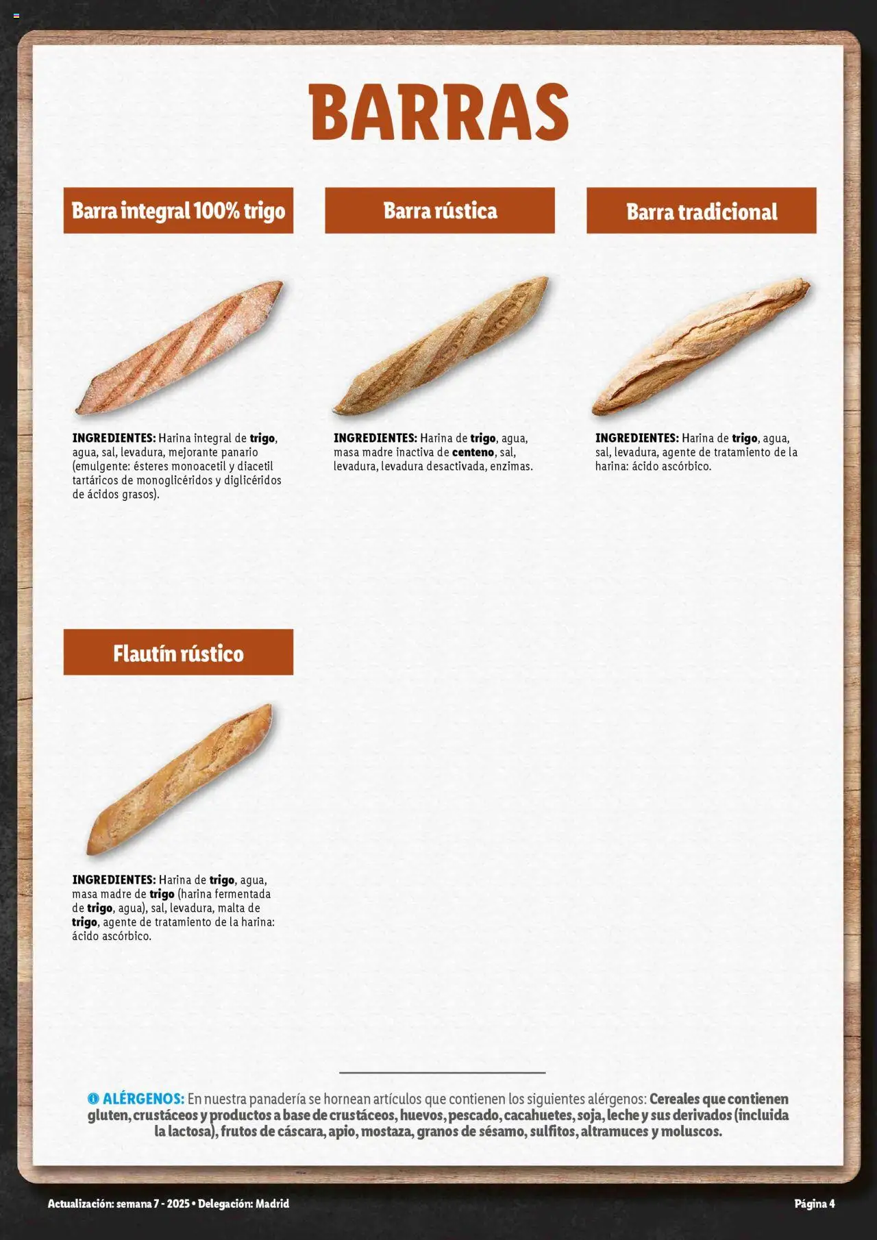 Lidl folleto │ válido desde el 28.04.2025 | Página: 4 | Productos: Μπλοκ, Leche, Cereales, Panadería