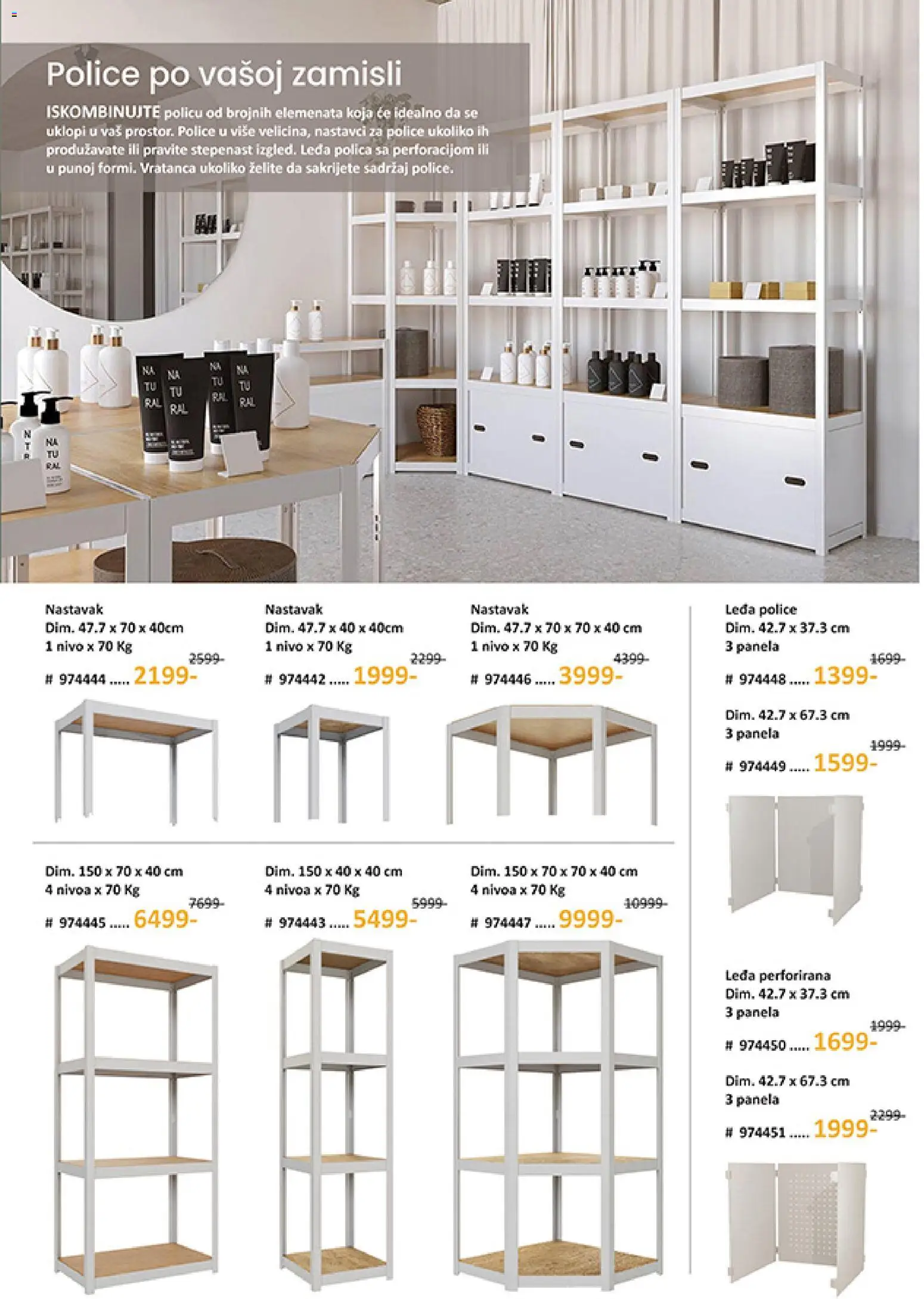 Uradi Sam katalog - važi od 05.03.2026 | Strana: 6 | Proizvode: Polica