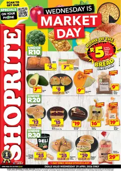 Shoprite specials catalogue – valid from 29.04.2026 | Page: 1 | Products: Cake, Biscuits, Chicken, Mayonnaise