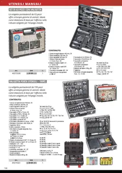 Anteprima del volantino Einhell volantino Accessori  valido a partire dal 17.03.2026 | Pagina: 170 | Prodotti: Anello, Cacciavite, Taglierino, Valigetta