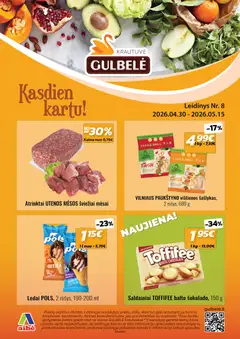 Gulbele leidinys galioja nuo 30.04.2026
