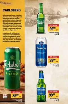 Pivo svetlo Carlsberg, Pivo svetlo - pregled Mega Maxi kataloga - važi od 27.04.2026 | Strana: 2 | Proizvode: Pivo, Carlsberg