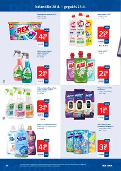 MAXIMA leidinys galioja nuo 28.04.2026 | Puslapis: 46 | Prekių: Wc, Ploviklis, Indų ploviklis