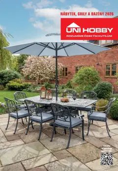 Náhled letáku Uni Hobby katalog - Nábytek, grily a bazény 2026 od 10.04.2026