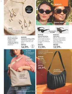 Vista previa Bolso Effie, Exterior: PU. Interior: 100% poliéster. Aprox. 30 x 9 x 20 cm. Acabado acolchado. Elegantes eslabones dorados. Bolsillo interior. válido desde el 01.04.2026 | Página: 133 | Productos: Pendientes, Bolso