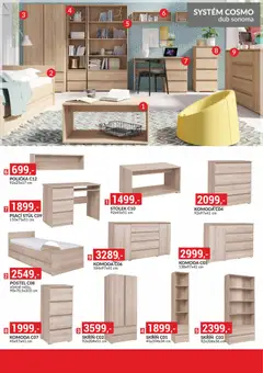 Náhled letáku BAUMAX leták - Objevte svět nábytku od 01.04.2026 | Strana: 48 | Produkty: Polička, Stůl, Psací stůl, Skříň