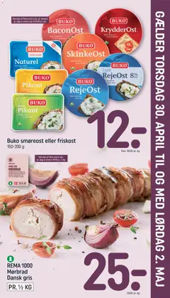 Rema 1000 - Indstik gyldig fra 30.04.2026