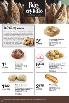 Monoprix - Prévisualisation de Monoprix catalogue valide à partir de 05.05.2026 | Page: 18 | Produits: Sucre, Miel, Pain, Chocolat