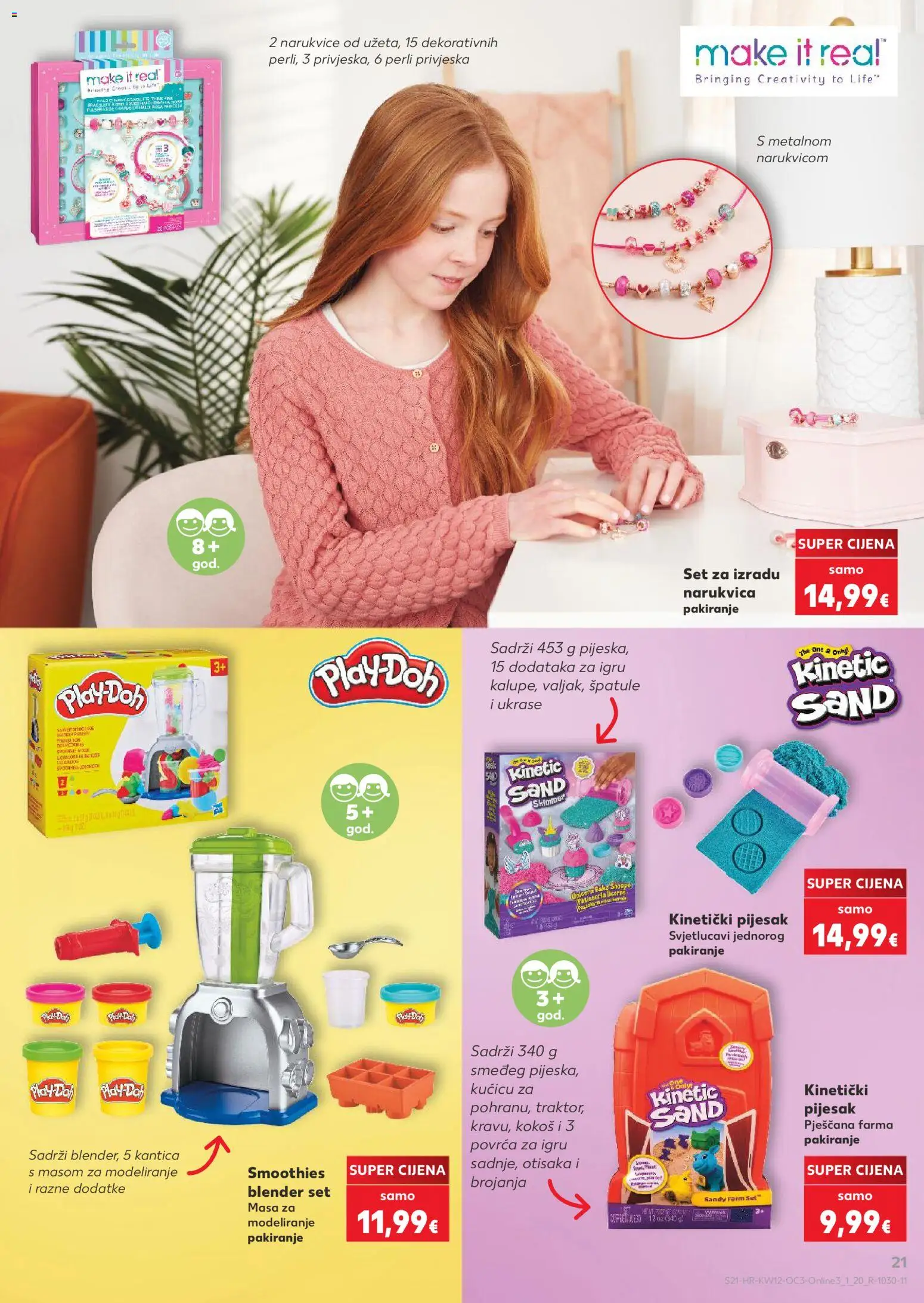 Kaufland katalog | vrijedi od 16.03.2026 | Stranica: 21 | Proizvodi: Blender, Narukvica