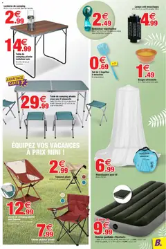 Bazarland - Prévisualisation de Bazarland - Bazarland - Profitez des beaux jours - 12p valide à partir de 29.04.2026 | Page: 7 | Produits: Matelas gonflable, Lit, Matelas, Chaise de camping