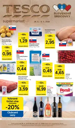 Tesco leták platný od 29.04.2026