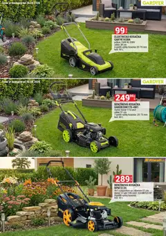 Merkury Market leták platný od 01.04.2026 | Strana: 6 | Produkty: Elektrická kosačka, Kosačka, Kôš