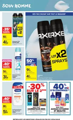 Carrefour Market - Prévisualisation de Carrefour Market catalogue beaute valide à partir de 21.04.2026 | Page: 14 | Produits: Body, Déodorant, Douche, Crème