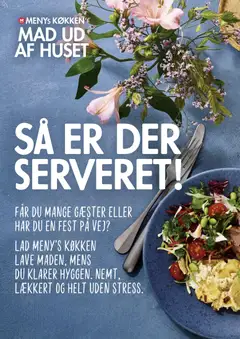Meny - MAD UD AF HUSET INSPIRATION gyldig fra 01.04.2026