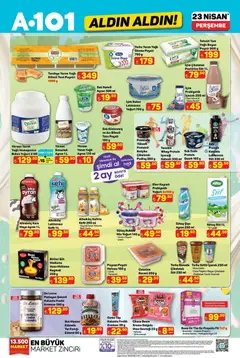 23.04.2026 tarihinden itibaren geçerli olan A101 kataloğu önizlemesi | Sayfa: 2