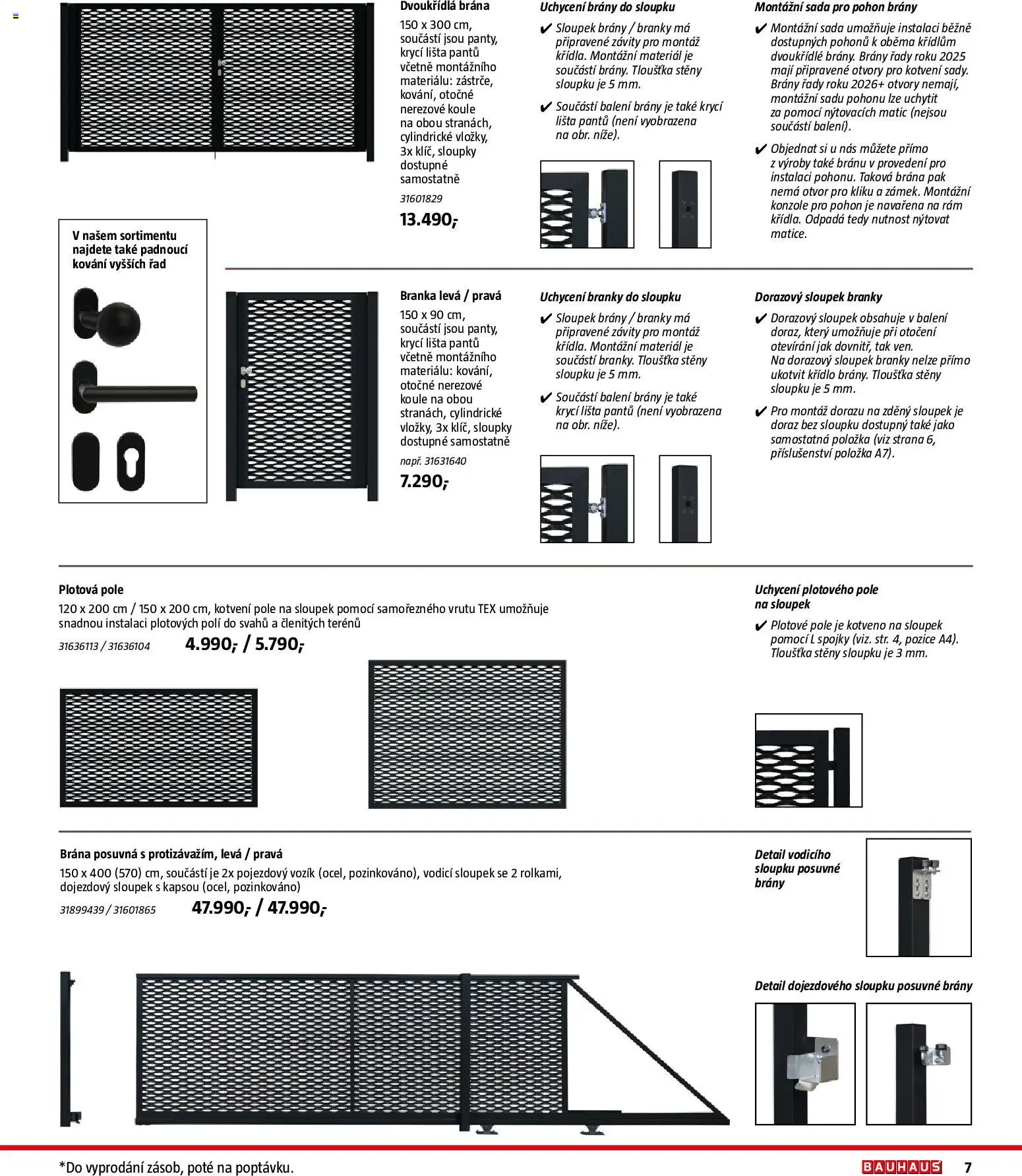 Bauhaus katalog Ploty a zahradní domky od 11.03.2026 | Strana: 7