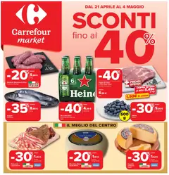 Anteprima del volantino Carrefour volantino Market - Tivoli valido a partire dal 21.04.2026