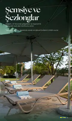 10.04.2026 tarihinden itibaren geçerli olan Metro kataloğu önizlemesi | Sayfa: 28 | Ürünler: Şemsiye
