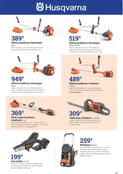 Espace Emeraude - Prévisualisation de Espace Emeraude catalogue valide à partir de 29.04.2026 | Page: 17 | Produits: Poids, Nettoyeur haute pression, Batterie, Livre