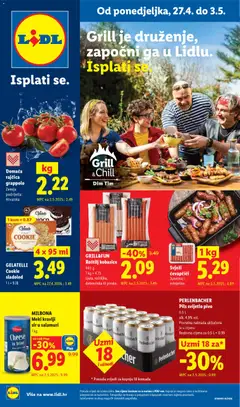Lidl Katalog - Pregled kataloga iz trgovine Lidl, vrijedi od 27.04.2026