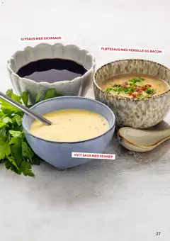 Forhåndsvisning av HVIT SAUS MED SENNEP, White sauce with mustard gyldig fra 07.04.2026 | Side: 27