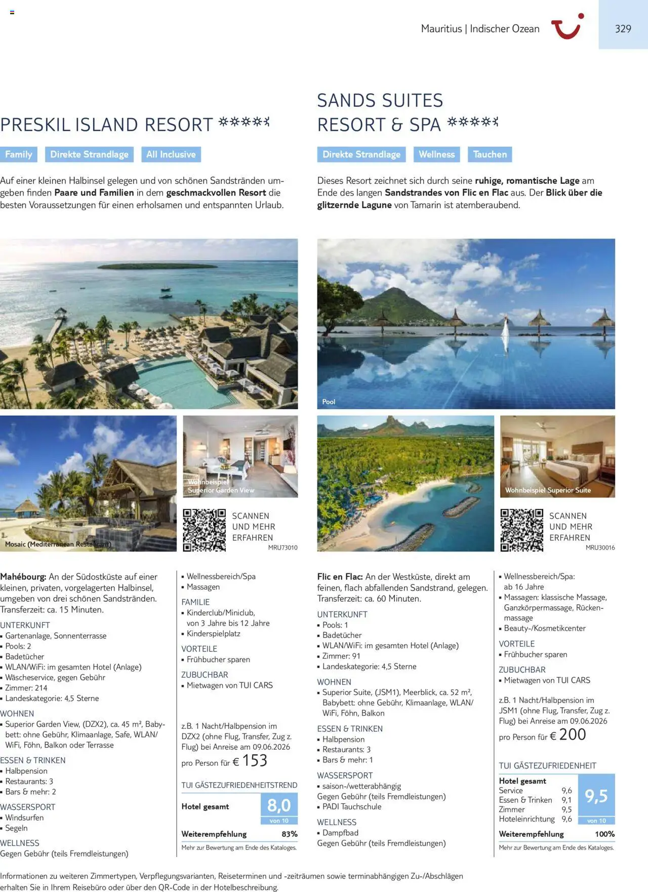 TUI Prospekt  Asien, Afrika, Orient & Indischer Ozean 2025/26 	 – gültig ab 01.11.2025 | Seite: 329 | Produkte: Bett, Babybett
