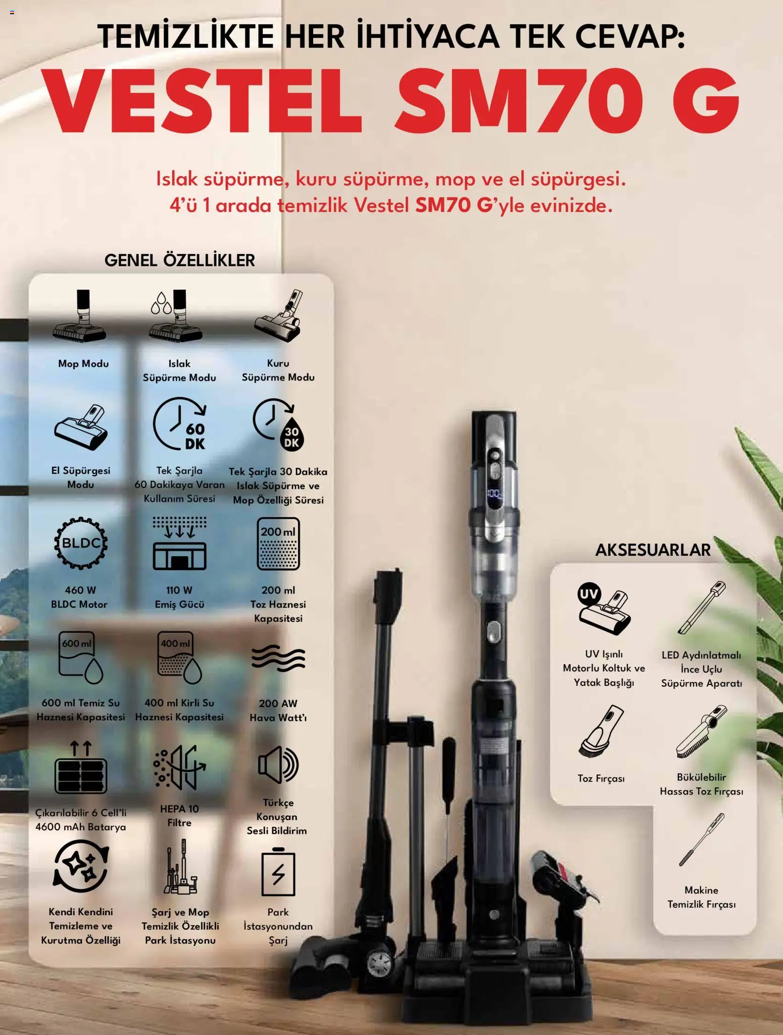 Vestel - Küçük Ev Aletleri ve Süpürgeler - 01.03.2026 tarihinden itibaren geçerlidir | Sayfa: 5 | Ürünler: Yatak, Koltuk, Su
