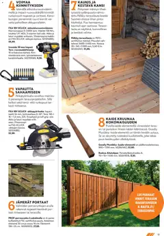 K-Rauta-mainoslehti voimassa 01.04.2026 alkaen | Sivu: 19