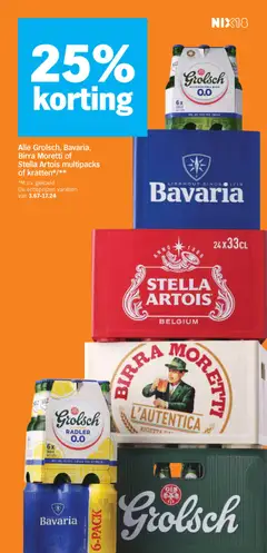 Grolsch Radler Citroen 0.0, Lemon flavored beer, 6 x 30cl - Voorbeeld van een folder van Albert Heijn, geldig van 27.04.2026 | Pagina: 23 | Producten: Citroen, Bier