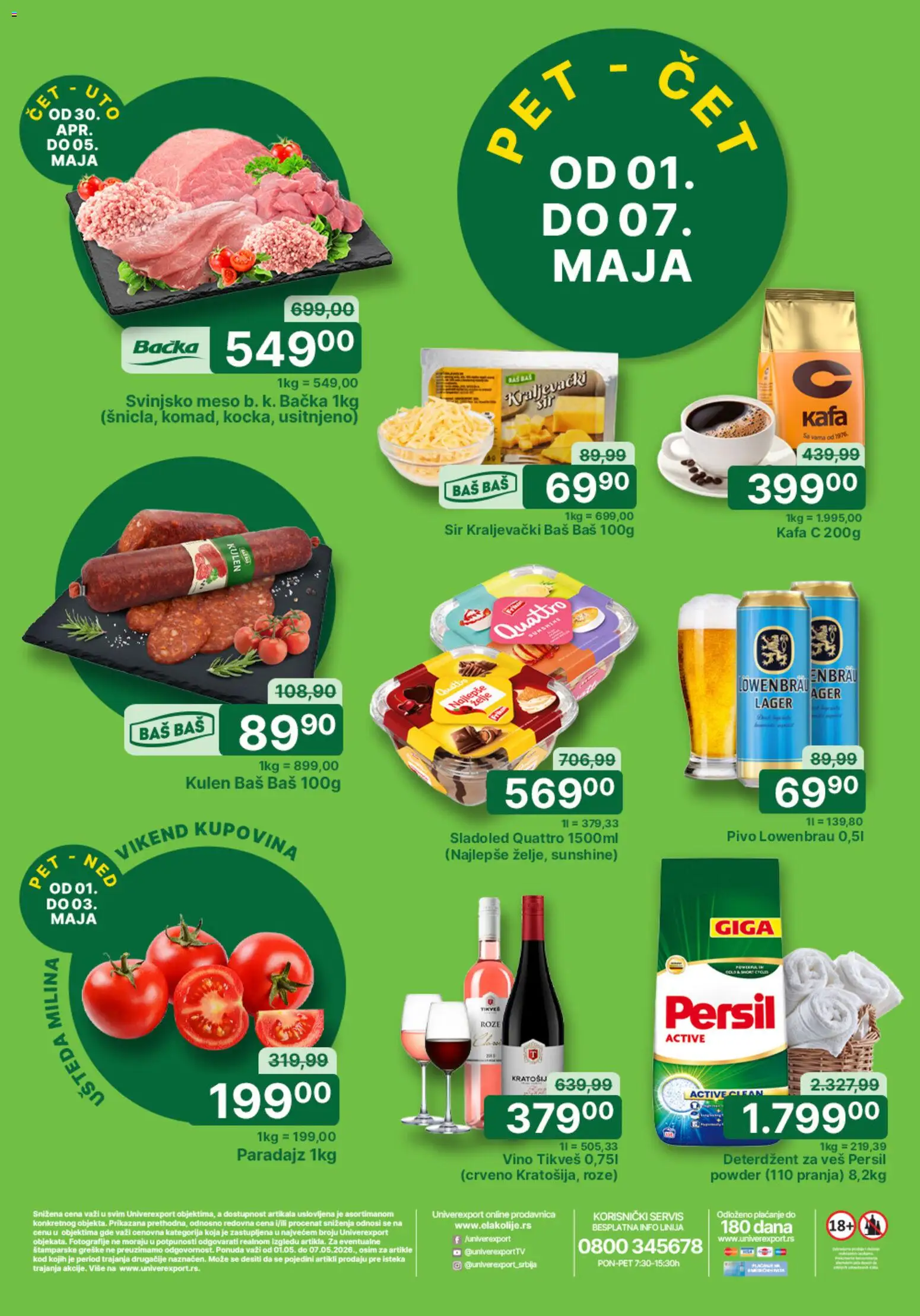 Univerexport katalog - važi od 01.05.2026 | Strana: 1