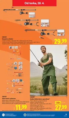 Lidl katalog akcije – veljaven od 23.04.2026 | Stran: 55 | Izdelki: Škornji, Skatla, Hlace