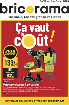 Bricorama - Prévisualisation de Bricorama catalogue valide à partir de 22.04.2026