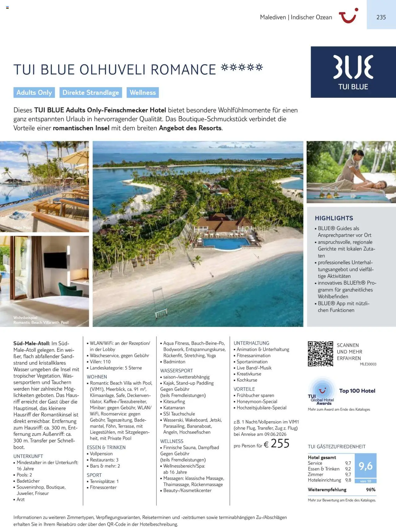 TUI Prospekt  Asien, Afrika, Orient & Indischer Ozean 2025/26 	 – gültig ab 01.11.2025 | Seite: 235 | Produkte: Top, Wasser