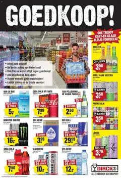 Dirk folder - Lekker Doen - Voorbeeld van een folder van Dirk, geldig van 08.03.2026 | Pagina: 46 | Producten: Coca Cola, Monster Energy, Monster, Festék