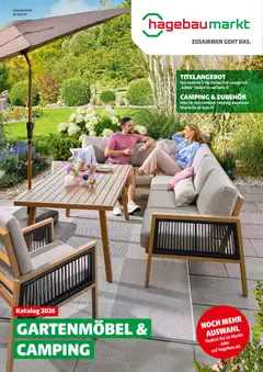 Hagebau Gartenmöbelsortiment ab 02.03.2026 gültig
