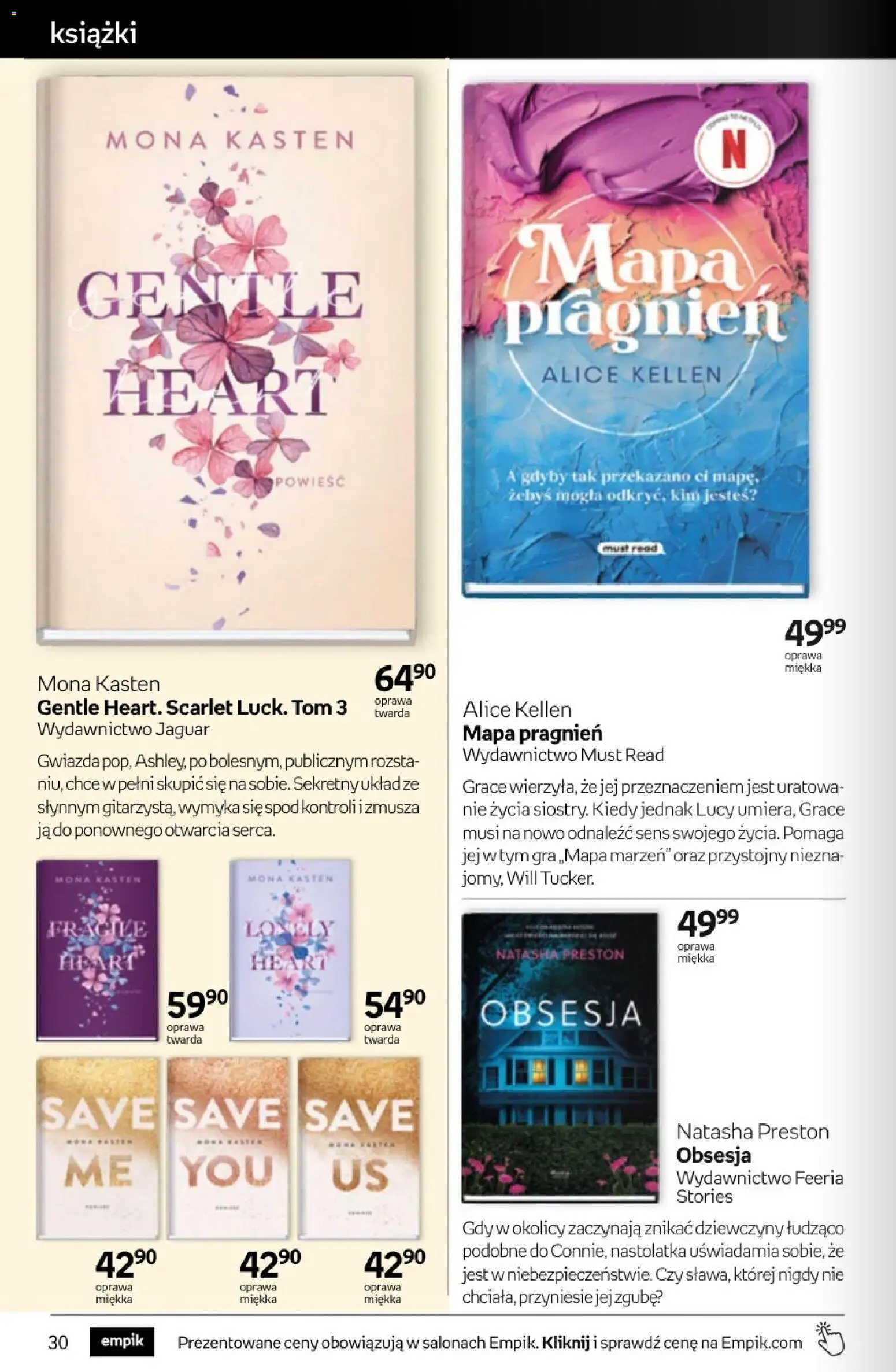 Empik promocje od 11.03.2026 | Strona: 30 | Produkty: Gra, Książki
