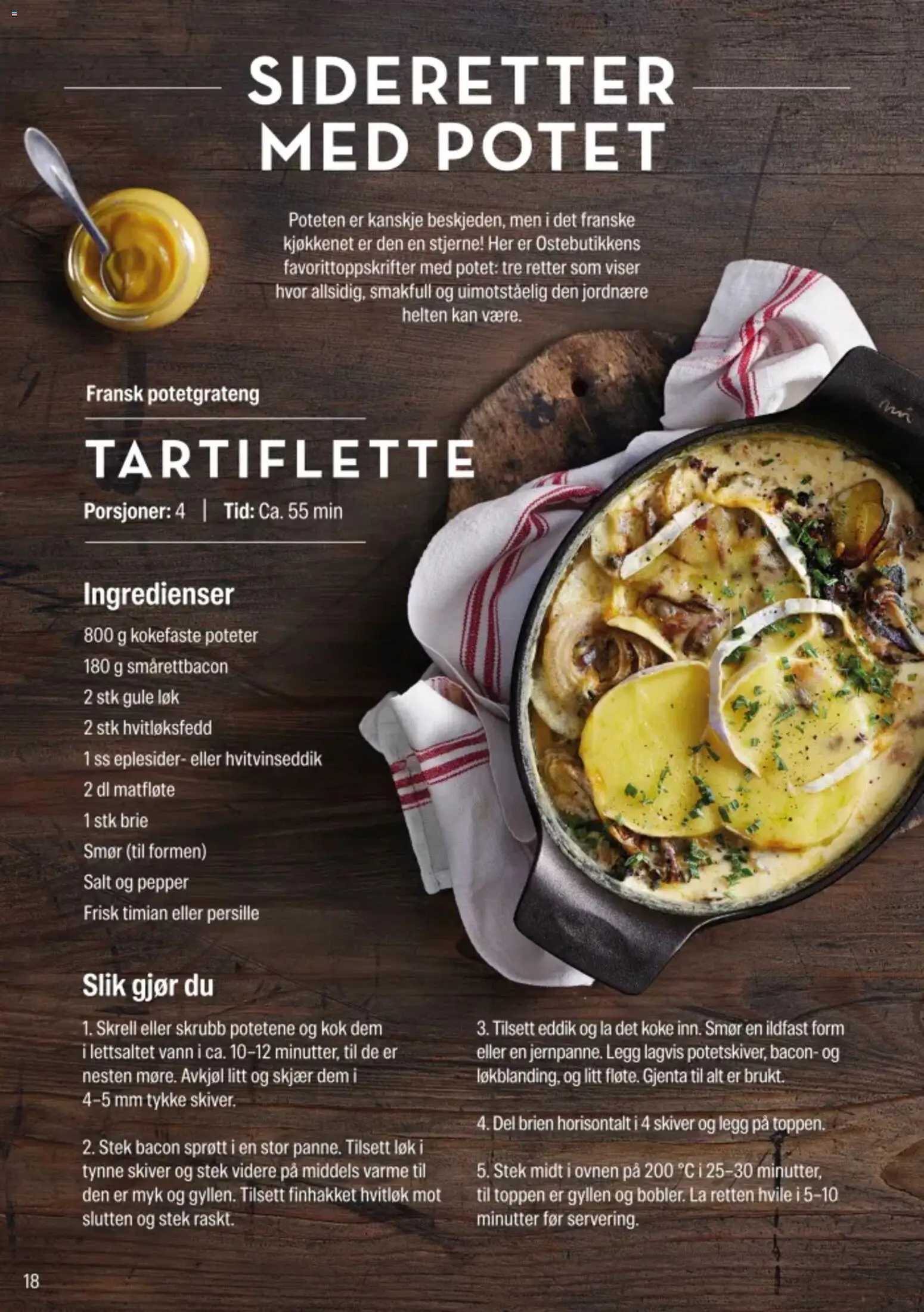 {H1} | Side: 18 | Produkter: Smør, Løk, Hvitløk, Вермішель