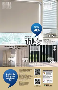 Forhåndsvisning av JYSK kundeavis gyldig fra 27.04.2026 | Side: 23 | Produkter: Nuisette, Gardiner, Суміш дитяча