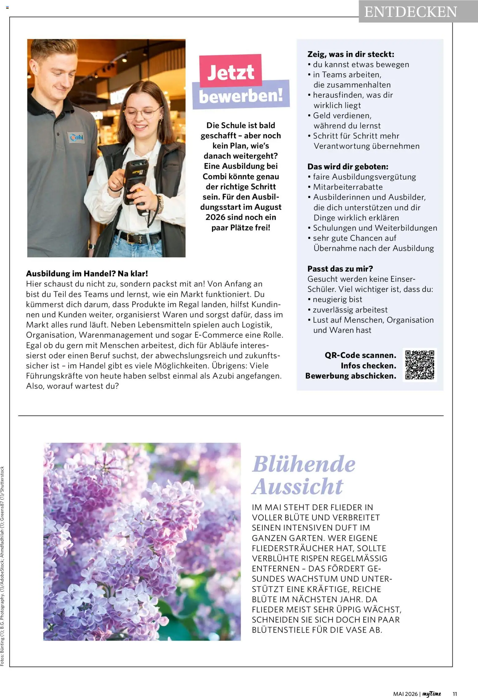 Combi myTime Mai 2026 – gültig ab 01.05.2026 | Seite: 11