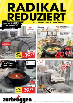 Zurbrüggen Abverkauf Fachsortimente ab 16.03.2026 gültig