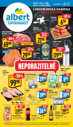 Náhled letáku Albert leták - Supermarket od 29.04.2026